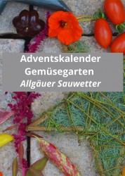 Adventskalender Bunter Gemüsegarten 'Allgäuer Sauwetter'